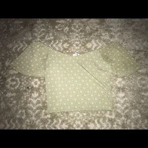 off the shoulder top